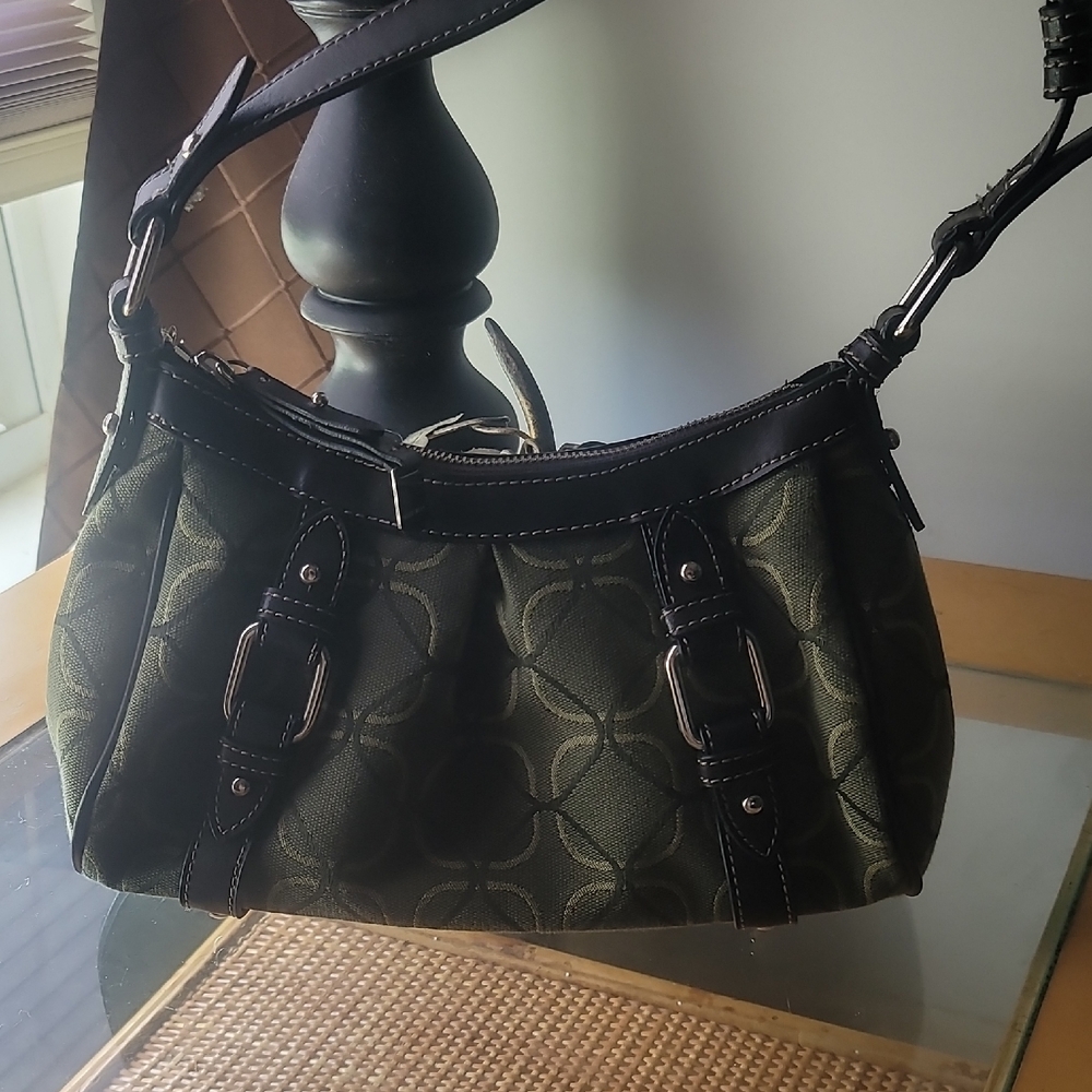 Nine West Y2K Black and Green Women's Bag